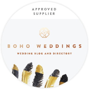 Creative wedding Photographers Leeds Yorkshire boho wedding approves 